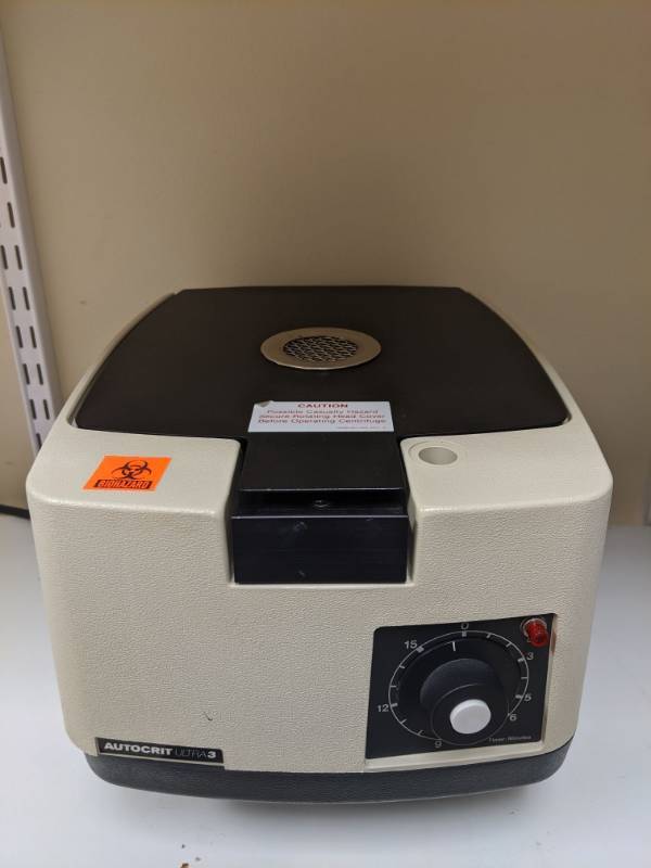 lot 3823 image: Centrifuge Autocrit Ultra 3