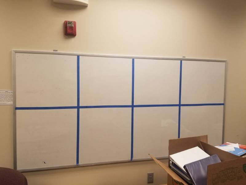 lot 2328 image: 8ft Whiteboard