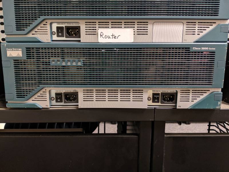 lot 2341 image: (1) Cisco Systems Router 3800 Series