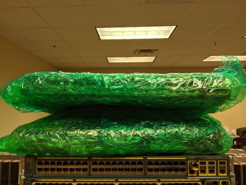 lot 2355 image: (3) Cisco Systems Routers, 2 Catalyst 2960-S Series PoE And 1 Catalyst 2960G Series