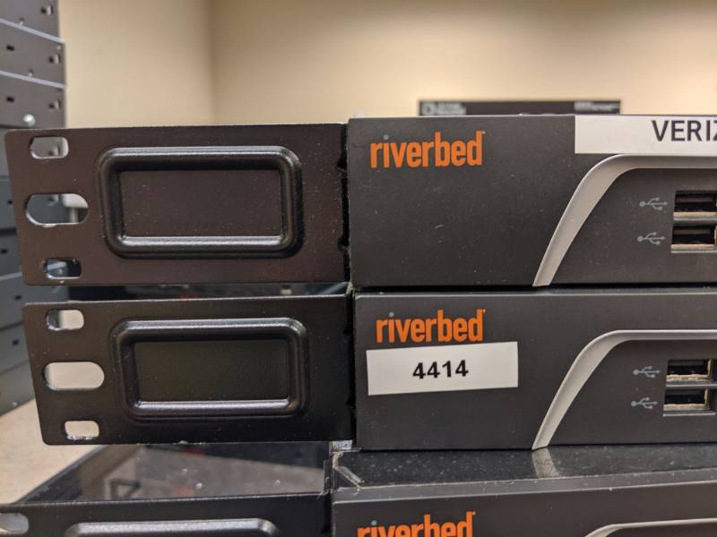 lot 2356 image: (3) Riverbed Steelhead Routers