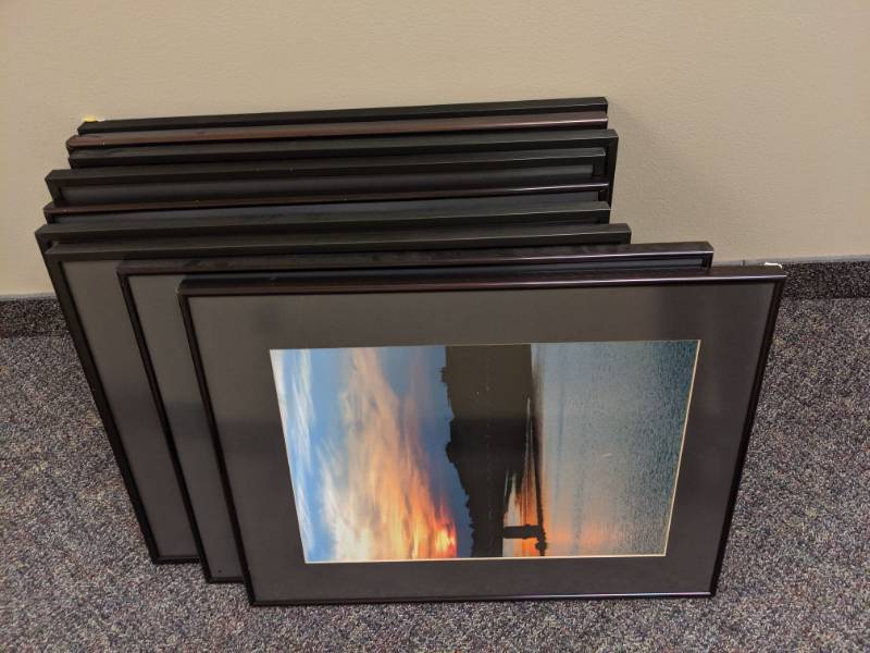 lot 1367 image: (9) Frames With Mats
