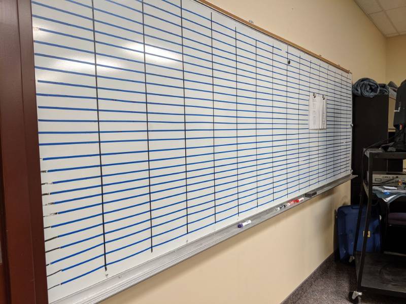 lot 1823 image: Dry Erase Board