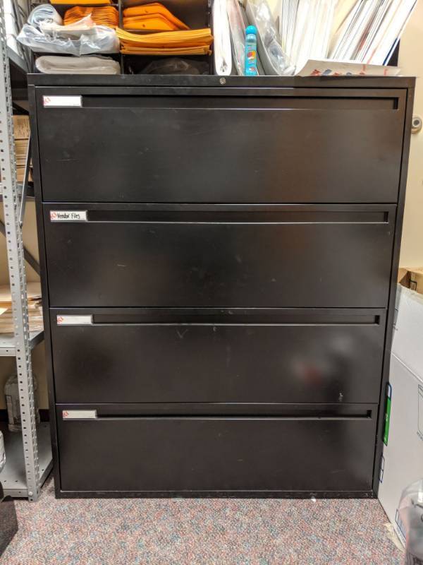 lot 1210 image: Locking File Cabinent