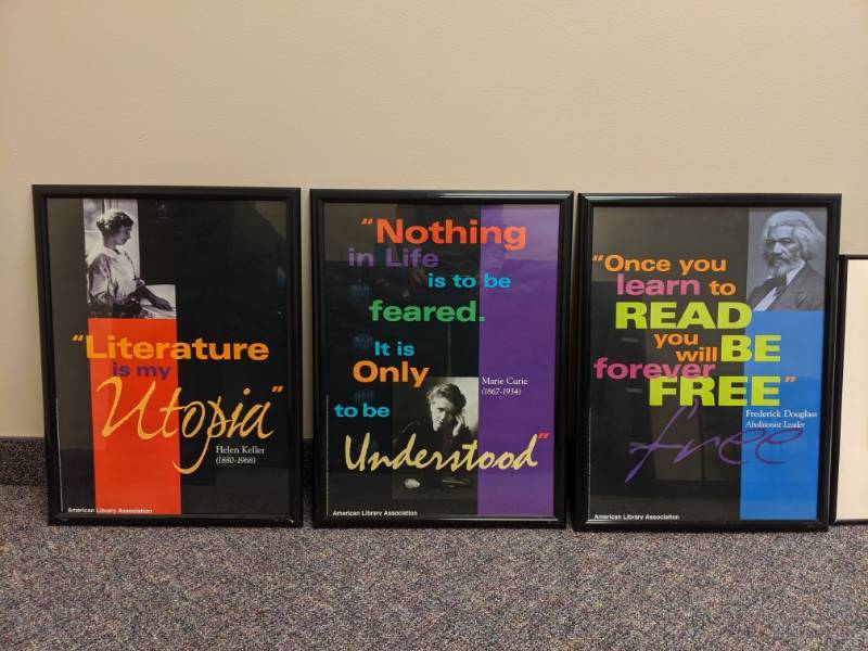 lot 1248 image: (4) Inspirational Framed Prints