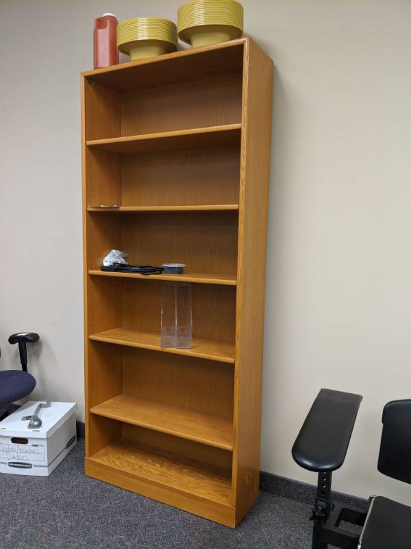 lot 1255 image: Bookshelf