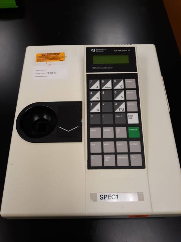 lot 6503 image: Pharmacia Biotech GeneQuant II RNADNA Calculator