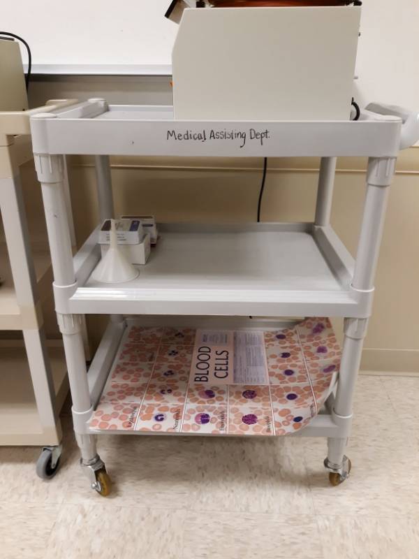 lot 6506 image: Rolling Cart Contents Not Included