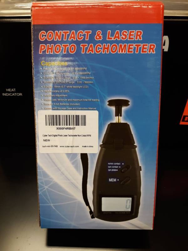 lot 6526 image: Contact and Laser Photo Tachometer