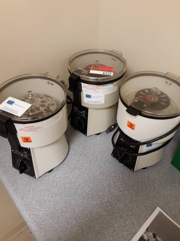 lot 6552 image: (3) Clay Adams Sero-Fuge II Centrifuge