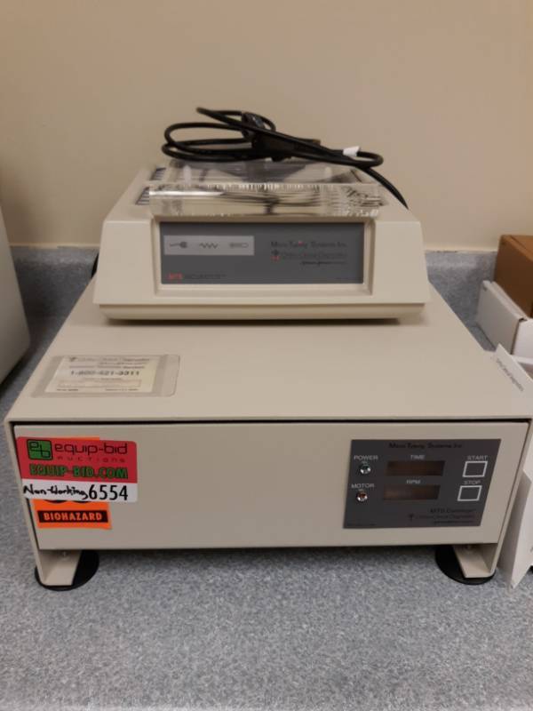 lot 6554 image: MTS Incubator and Centrifuge