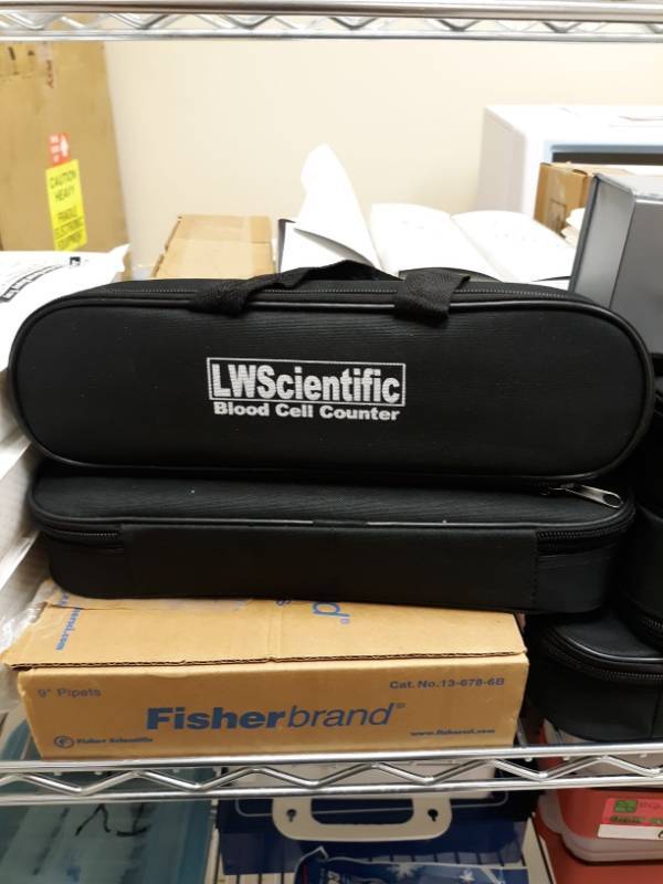 lot 6580 image: (9) LWScientific Blood Cell Counter
