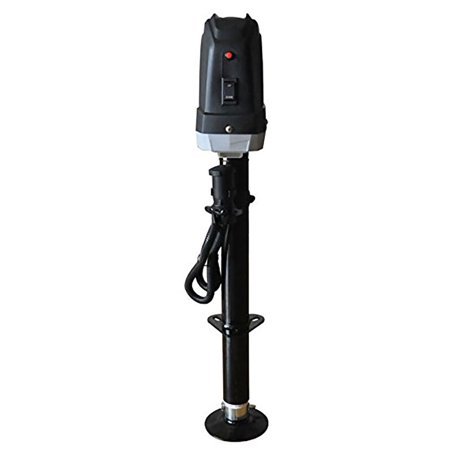 lot 1648 image: Uriah Products Electric 7 Way Connector 5000 Pound Lift Capacity Trailer Jack