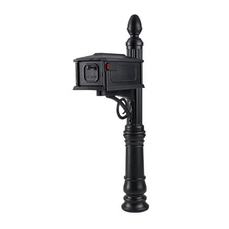 lot 1659 image: Stratford All-In-One Mailbox Black - Gibraltar