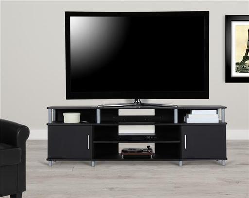 lot 1688 image: Ameriwood Home Carson TV Stand for TVs up to 70