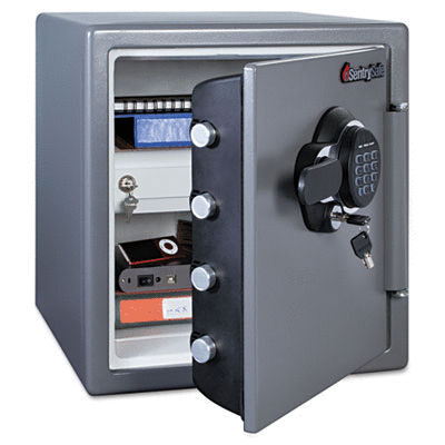 lot 1715 image: Sentry Safe SENSFW123GDC Fire-Safe Electronic Lock Business Safes