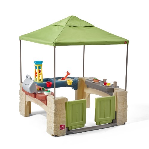 lot 1738 image: Step2 All-Around Playtime Patio with Canopy
