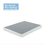 lot 1792 image: Zinus 5 Inch Low Profile Smart Box Spring, Queen