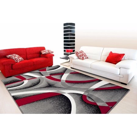 lot 1819 image: Persian Rugs 2305 Gray Contemporary area rug