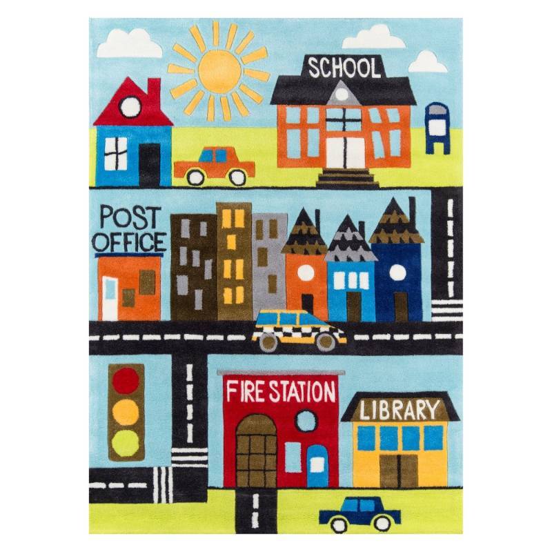 lot 1822 image: Momeni Lil Mo Whimsy Town Rug - 5 x 7
