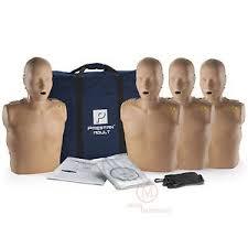 lot 1719 image: 4-Pack of Adult CPR Manikins, Professional Series - Prestan