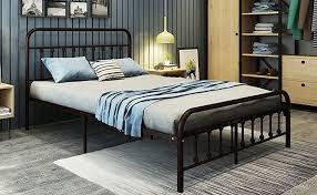 lot 1803 image: Metal Queen Bed