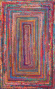 lot 1813 image: nuLOOM Tammara Hand Braided Area Rug, 7 6 x 9 6