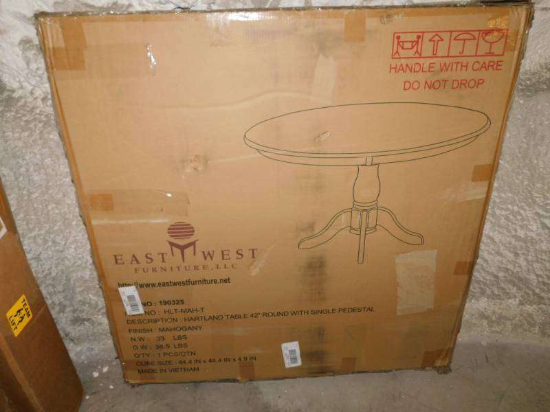 lot 1693 image: East West Furniture Table Top
