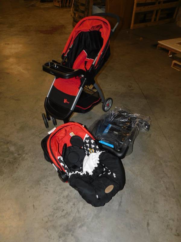lot 1736 image: Disney Mickey Stroller Car Seat