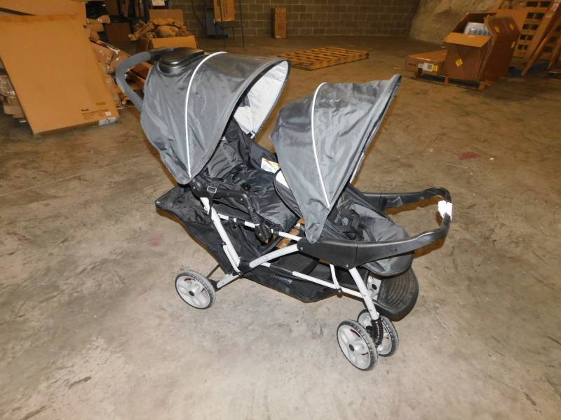 lot 1743 image: Duo Glider Double Stroller
