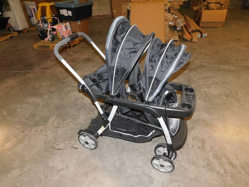lot 1744 image: Graco Double Stroller