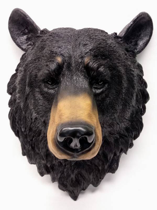 lot 34 image: Head MountBust-  Resin  Bear Appears New