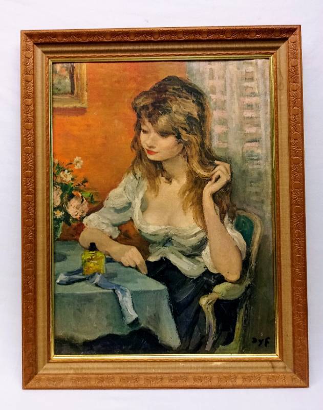 lot 5560 image: Framed Painting-  Very Nice and Appears Signed