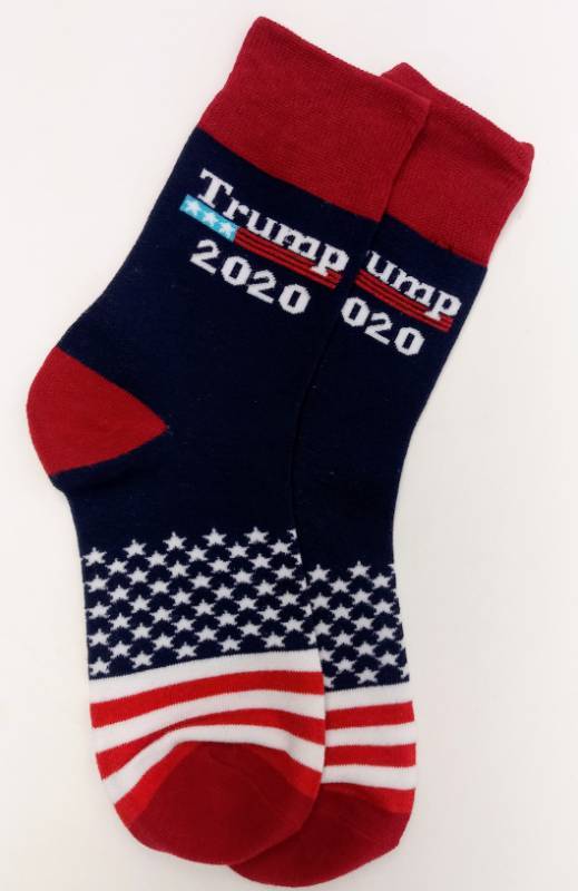 lot 5744 image: 2020 President Trump Socks  NEW