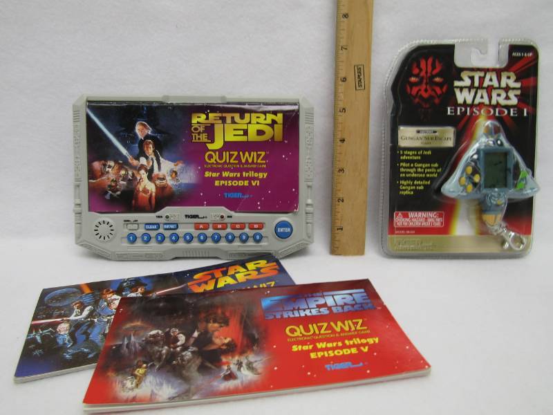 lot 5575 image: Return of The Jedi Quiz Wiz-  Cool Star Wars Toy