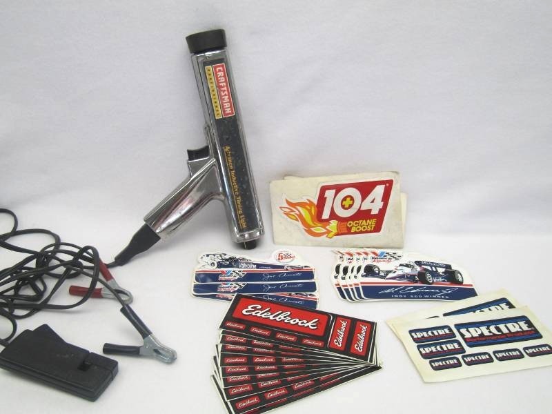 lot 5641 image: Craftsman Timing Gun- With Bonus Hot Rod Type Sticker Lot