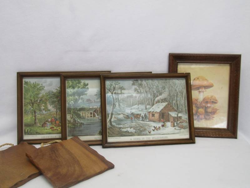 lot 5654 image: Framed Picture Lot- 4 and Bonus