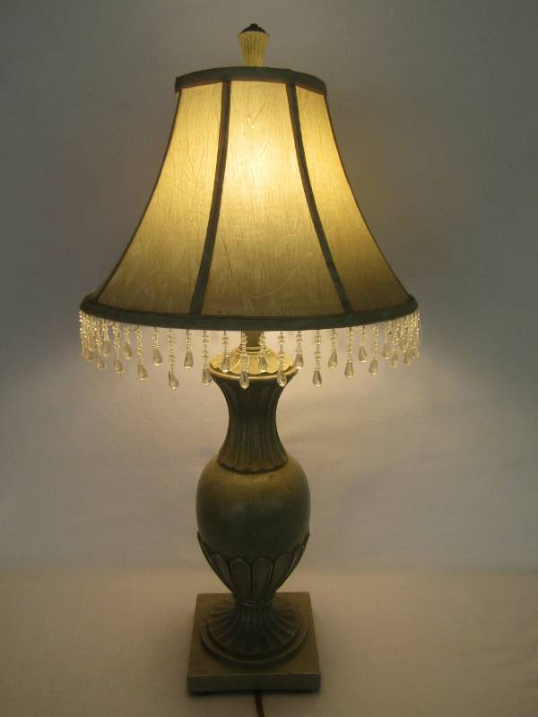 lot 5667 image: Table Lamp-  Pretty and Classy