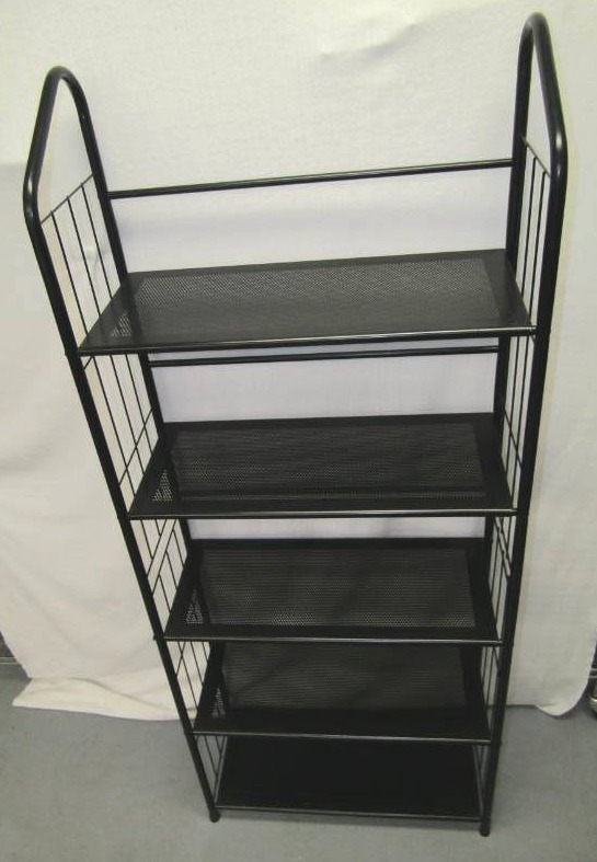 lot 3476 image: 5 Tier Metal Shelving