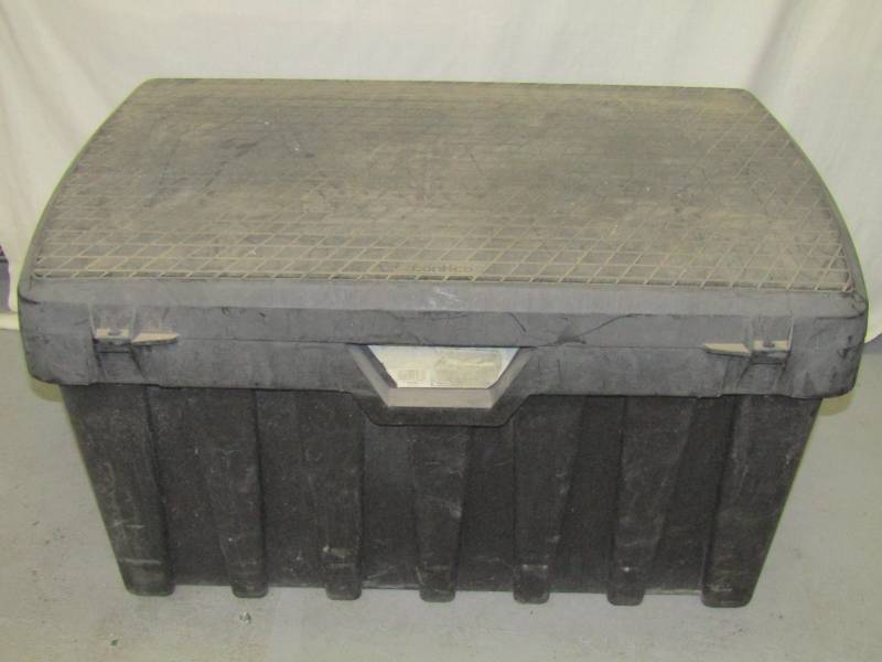 lot 3481 image: Pro Tuff Bin-  Tool Box-  Garage Shop or Pickup- Large