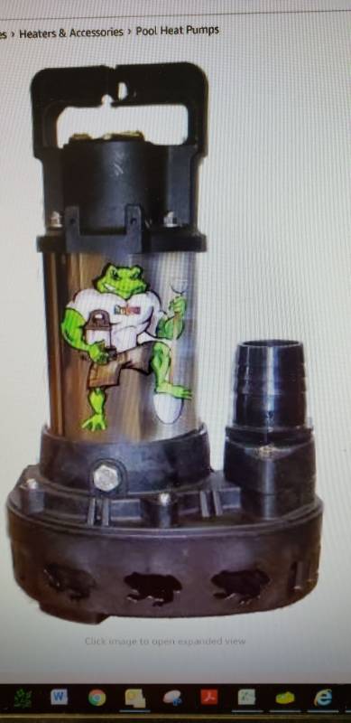 lot 2347 image: Anjon Big frog pump