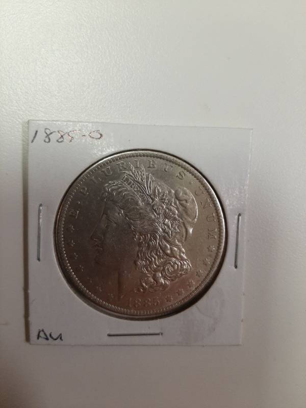 lot 1319 image: 1885 - O Morgan silver dollar