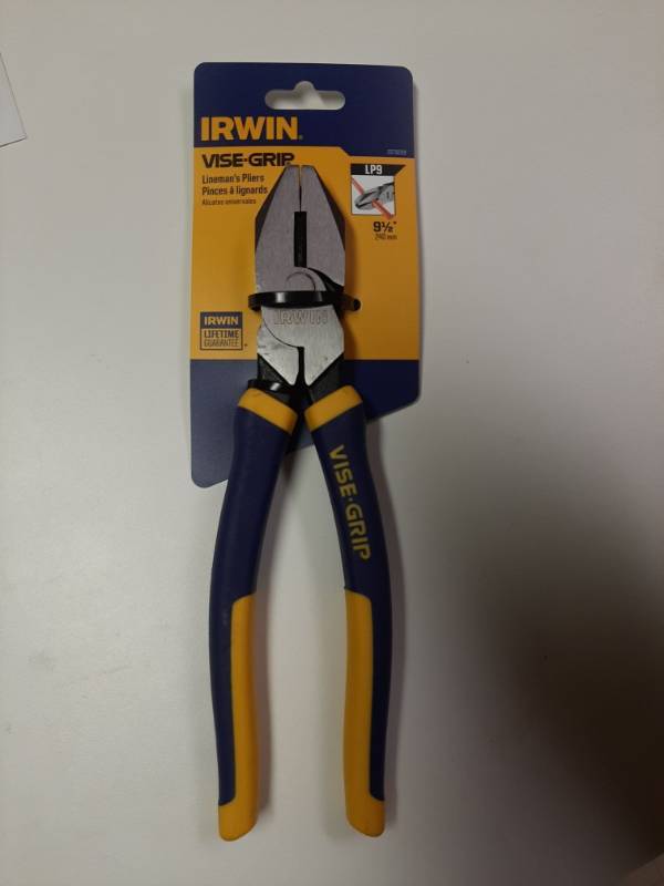 lot 1325 image: IRWIN Vise-Grip Lineman Pliers - 9.5