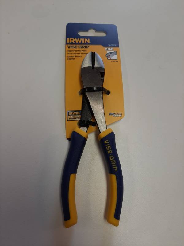lot 1354 image: Irwin vise grip diagonal cutting pliers 6