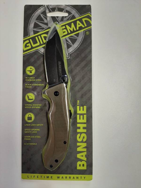 lot 1358 image: Guidesman Banshee Folding Knife