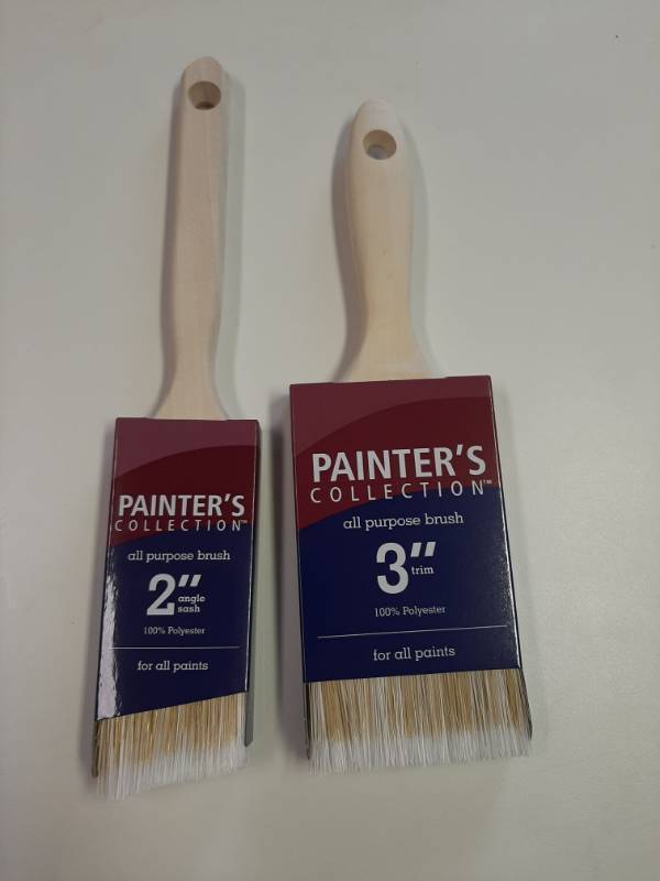 lot 1384 image: (2) Painters Collection All Purpose Brush 100% Polyester - 2 and 3