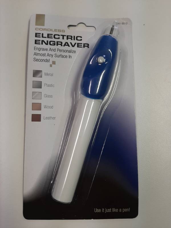 lot 1386 image: Electric Engraver (cordless)