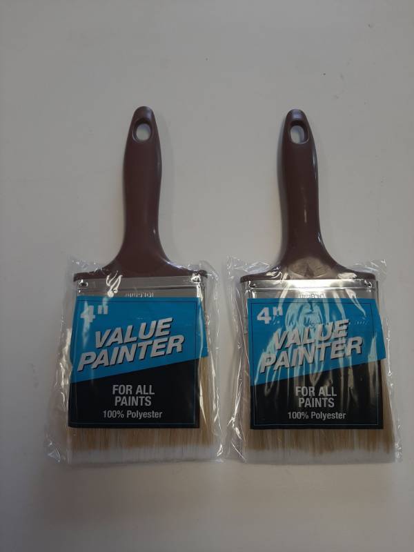lot 1460 image: Professional Paint Brushes 4 Lot Of 2 - Polyester