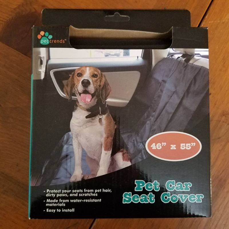 lot 3829 image: Pet Car Seat Cover 46 X 55