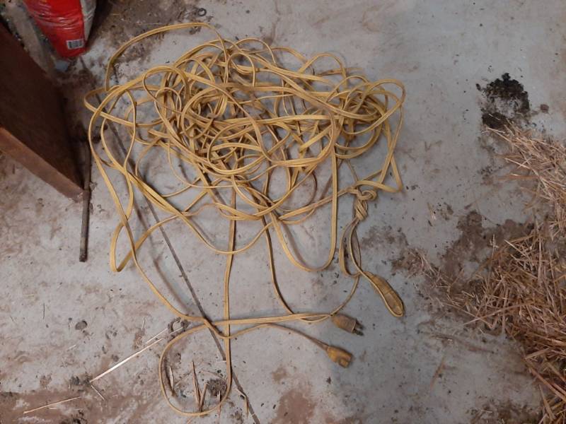 lot 1567 image: 2 extension cords